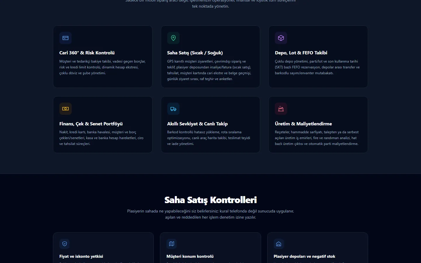 Saha Enterprise++ modules screen